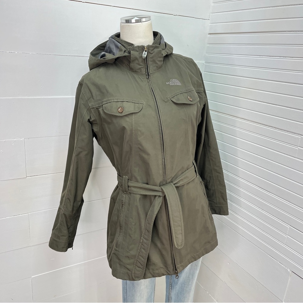 The North Face Hyvent Hooded Belted Jacket